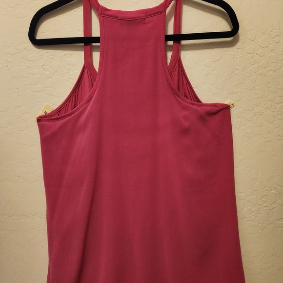 Design History Pink Ruffle Tank Top - Picture 2 of 3